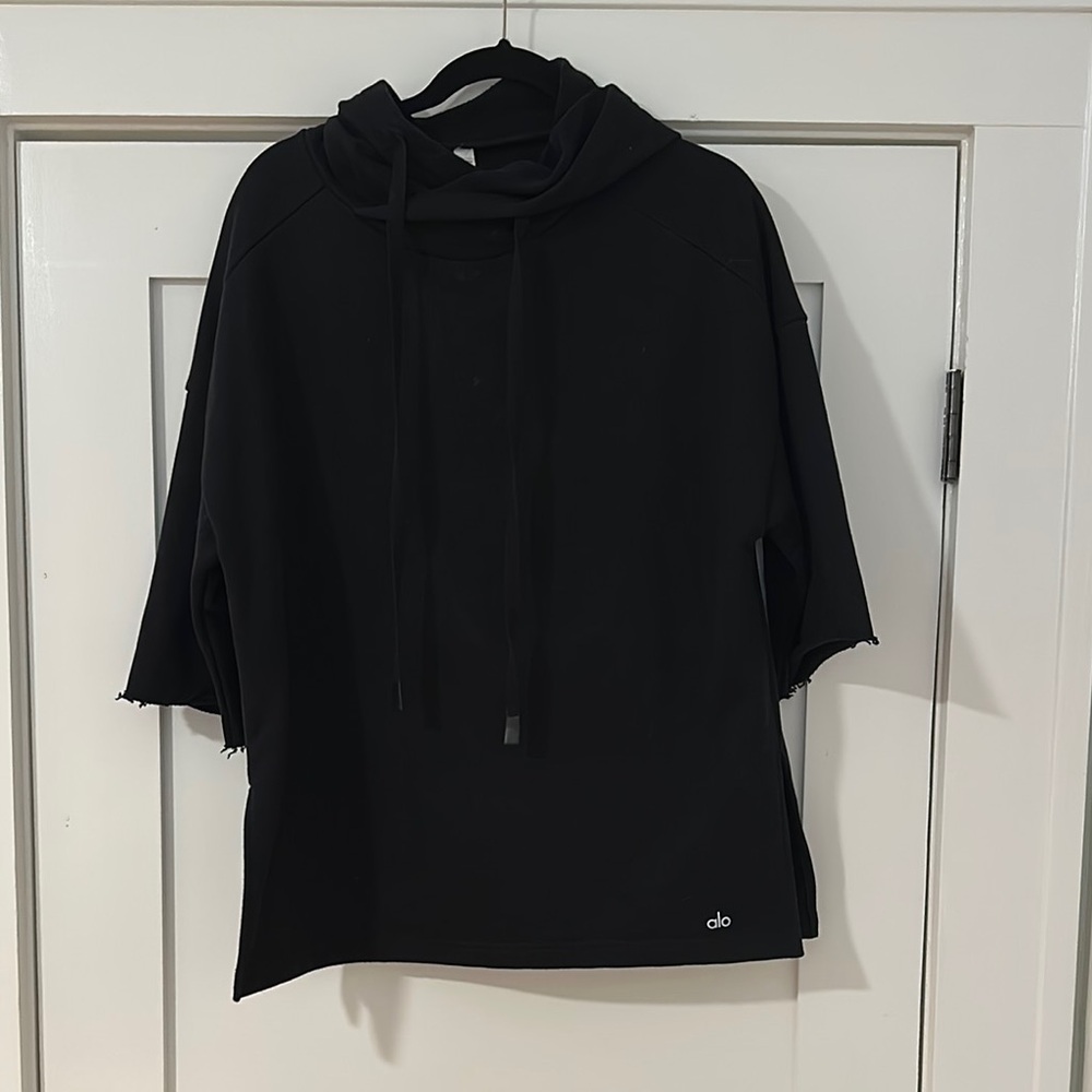 ALO Yoga Black Hoodie Sweatshirt